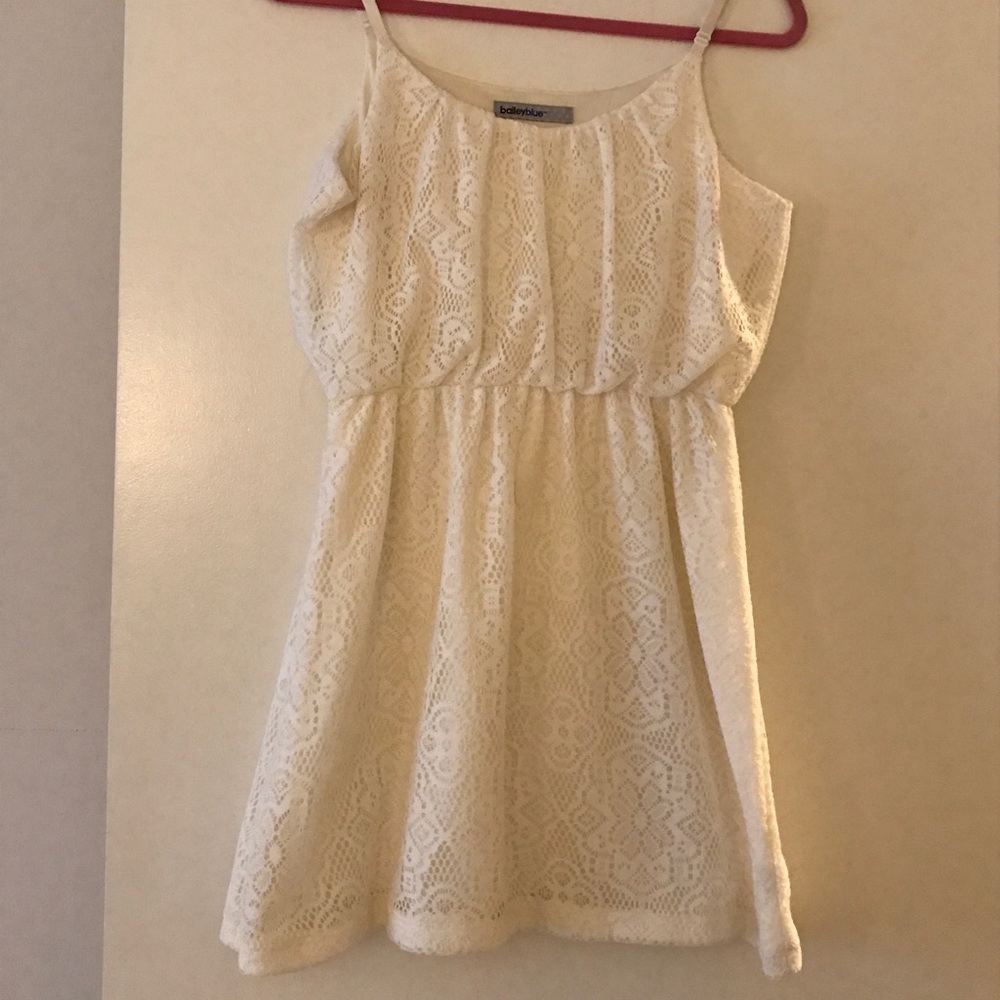White summer time dress